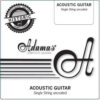 Acoustic Guitar - Strings - Corda Singola - La - Per Chitarra Acustica - Bronzo - Adamas