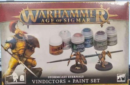 Board game - Warhammer Age of Sigmar - Vindictors + Paint Set